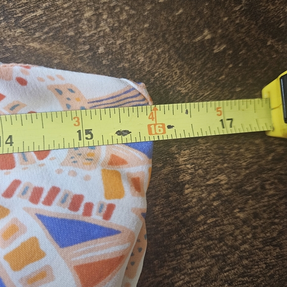 Dolce Vita 100% Silk Open Back Mini Dress - Small - Aztec Tribal Print - Picture 6 of 7